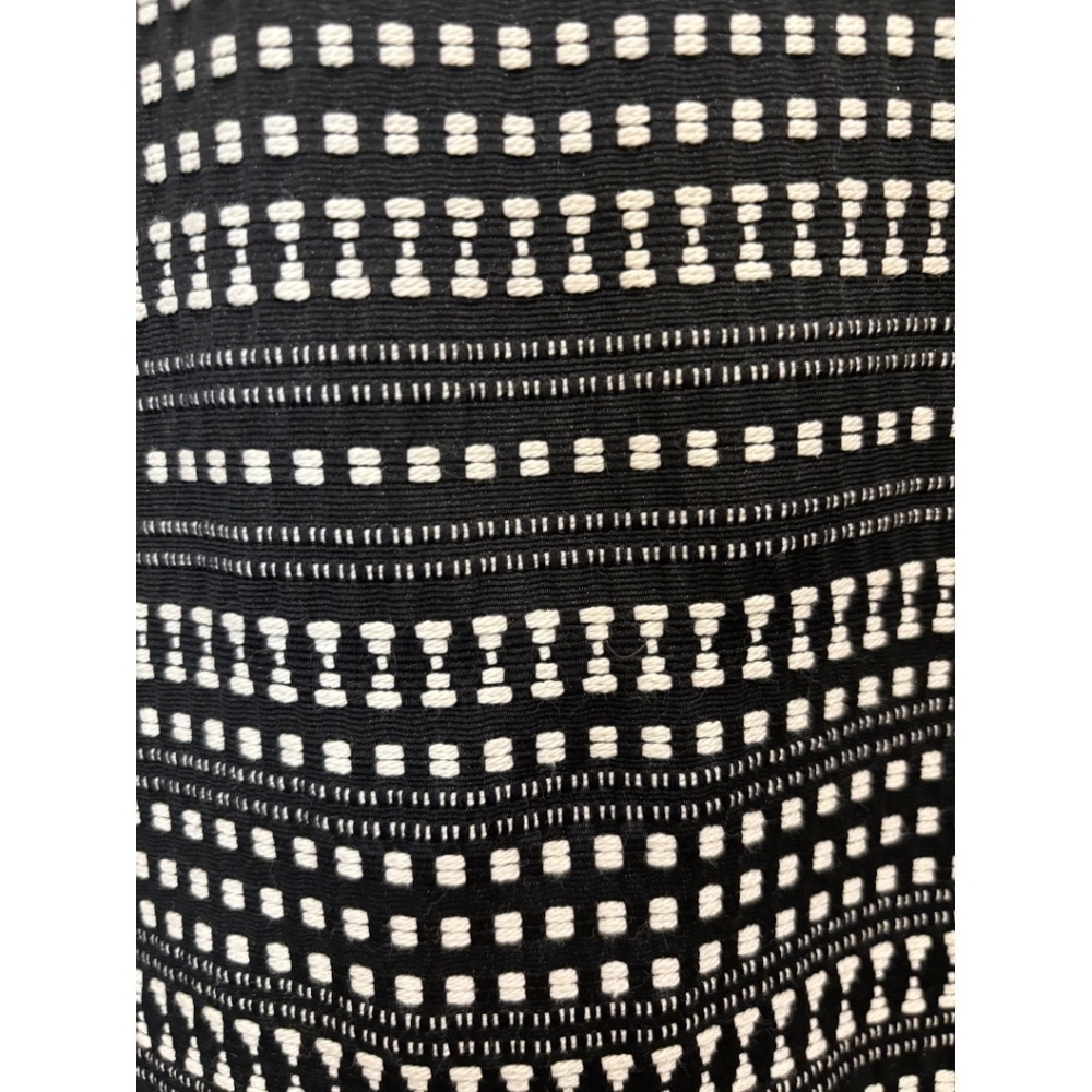 Chico's Black White Tapestry Off-Set Front Zipper Long Sleeve Jacket Chico's 1 - Picture 4 of 4